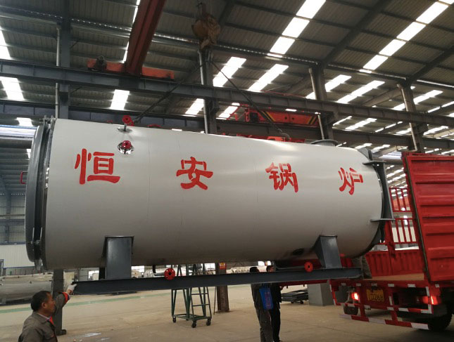 缓慢进行天然气热水锅炉首次供热
